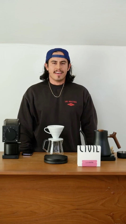 V60 Brew with Co-Founder Alex